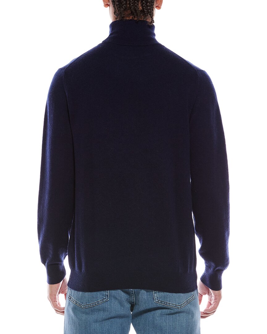 Brodie Cashmere Classic Wool & Cashmere-Blend Turtleneck Sweater