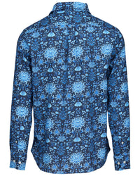 Swims Breeze Linen-Blend Printed Shirt