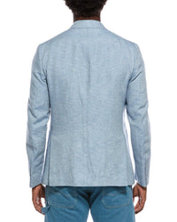 Isaia Isaia Capri Linen, Cashmere, & Silk-Blend Sport Jacket