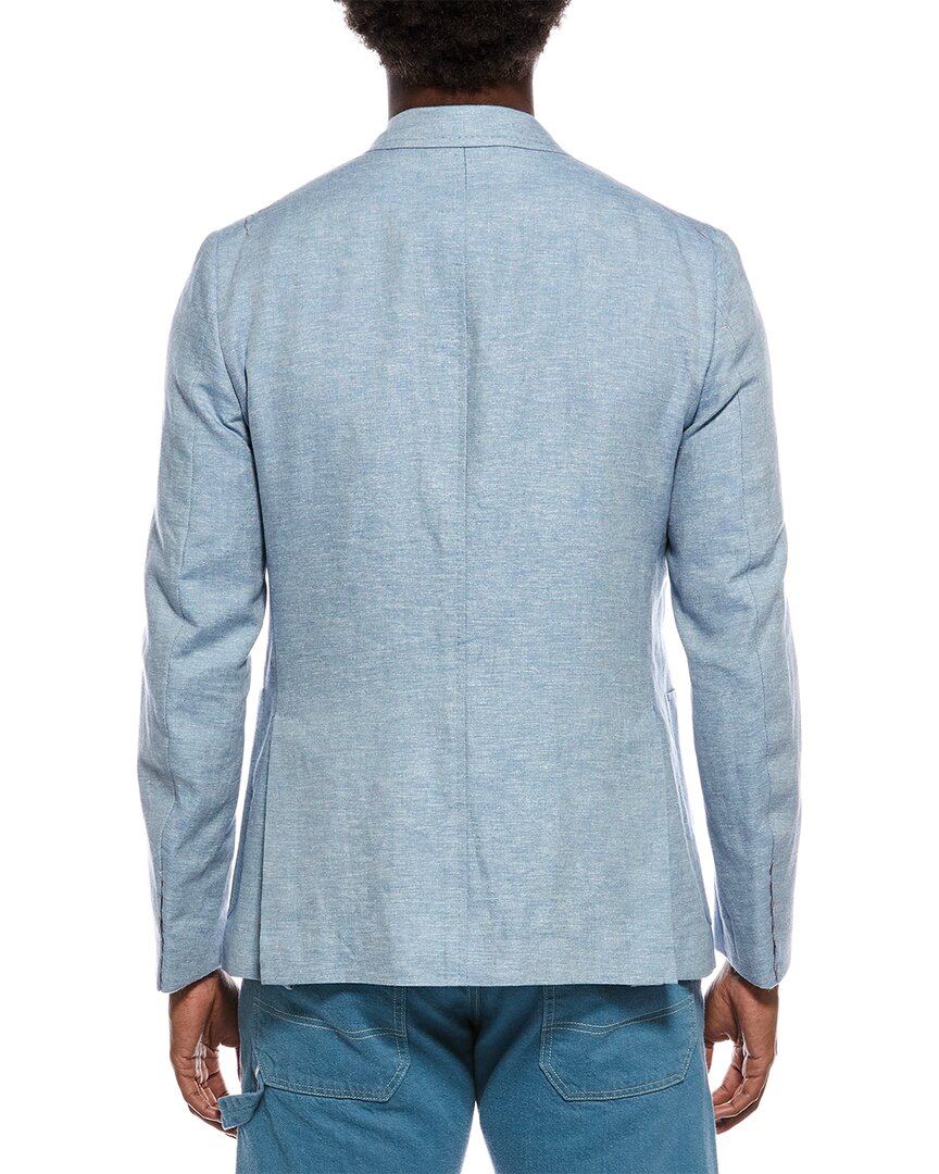 Isaia Isaia Capri Linen, Cashmere, & Silk-Blend Sport Jacket