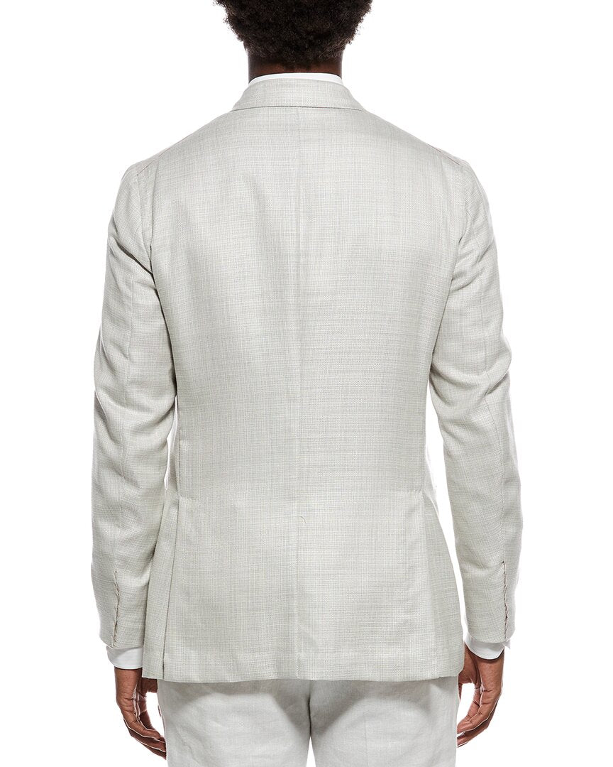 Isaia Isaia Domenico Wool, Silk, & Linen-Blend Blazer