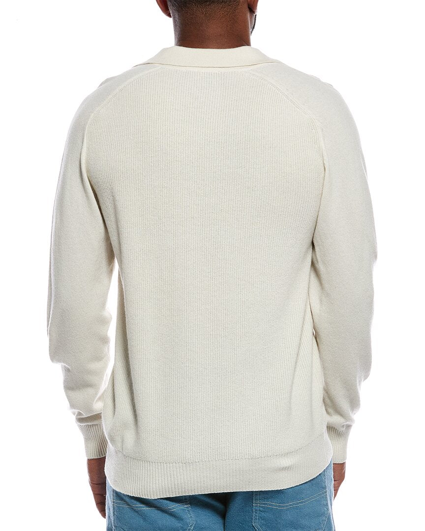 Isaia Isaia Cashmere Polo Sweater