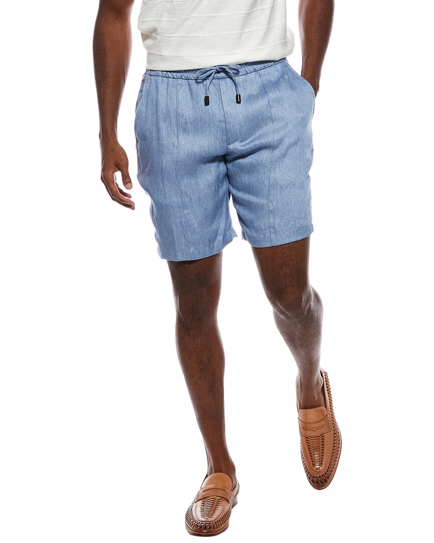 Isaia Isaia Linen Short