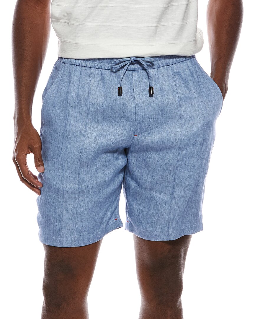 Isaia Isaia Linen Short
