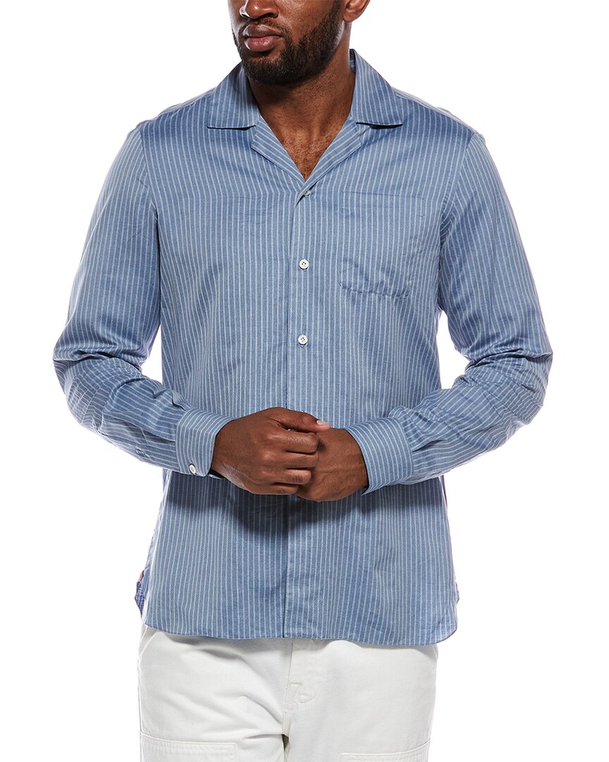 Isaia Isaia Camp Collar Shirt