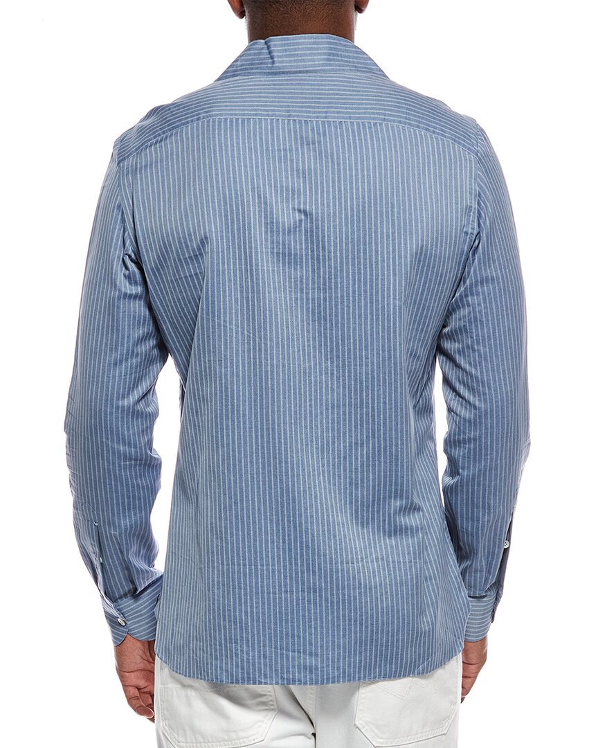 Isaia Isaia Camp Collar Shirt