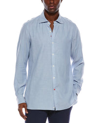 Isaia Cashmere-Blend Sport Shirt