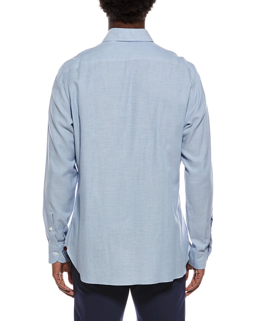 Isaia Cashmere-Blend Sport Shirt