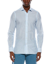 Isaia Isaia Milano Linen-Blend Shirt