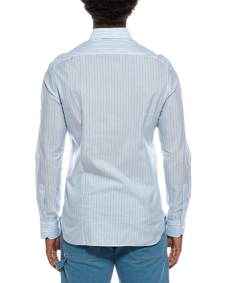 Isaia Isaia Milano Linen-Blend Shirt