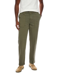 Isaia Linen-Blend Trouser