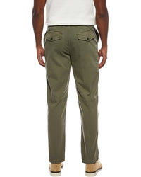 Isaia Linen-Blend Trouser