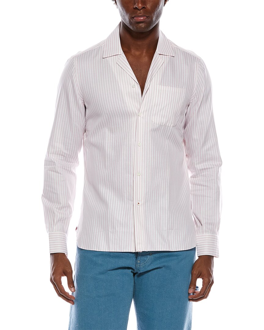 Isaia Camp Collar Shirt