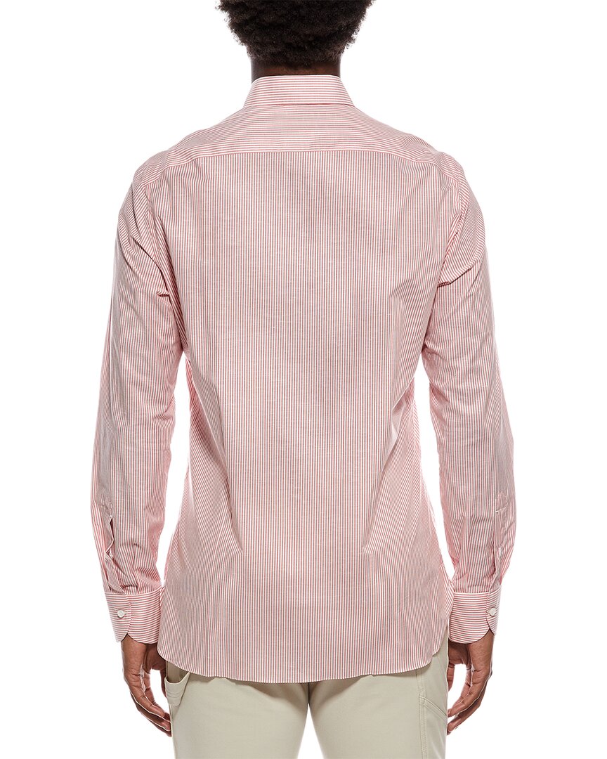 Isaia Isaia Linen-Blend Dress Shirt
