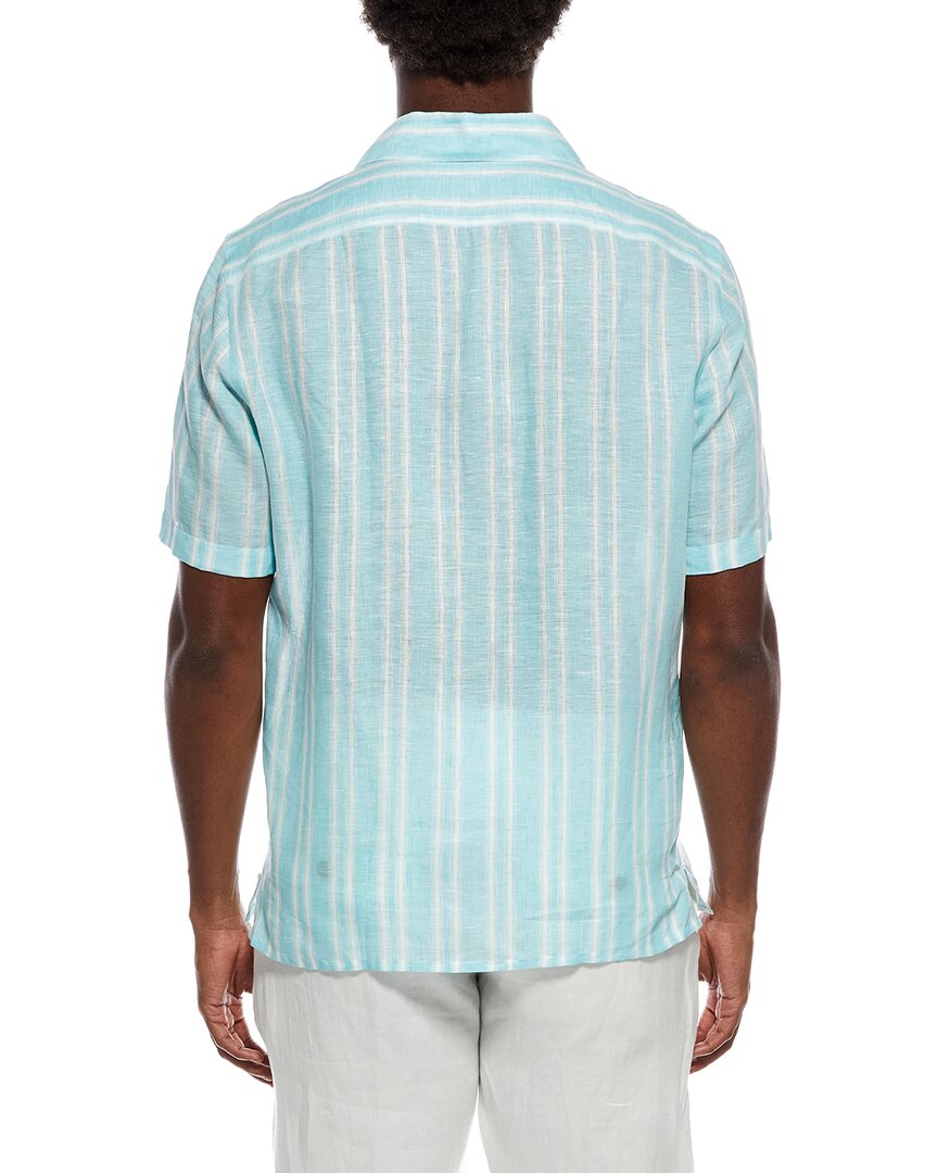 Isaia Isaia Camp Linen Shirt