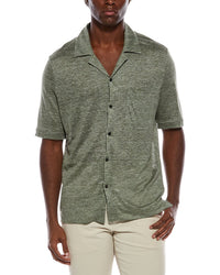 Isaia Isaia Jersey Linen Shirt
