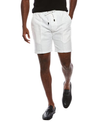 Isaia Isaia Linen-Blend Short