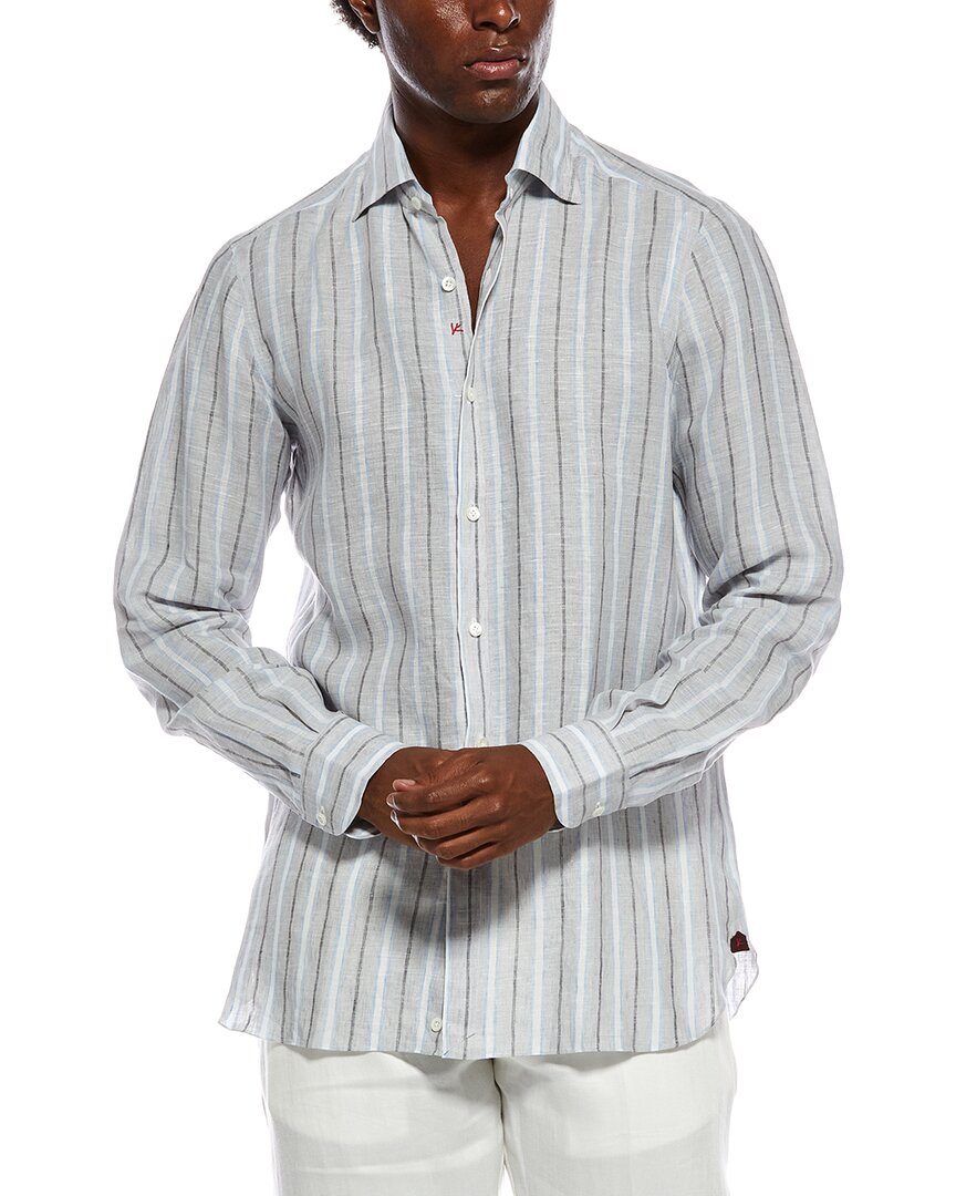Isaia Sport Linen Shirt