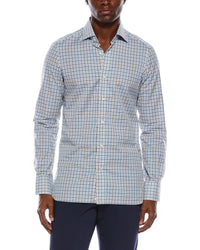 Isaia Linen Dress Shirt