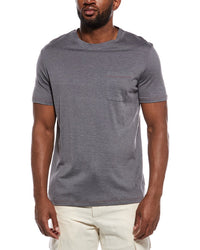 Isaia Isaia The Pocket Silk-Blend T-Shirt