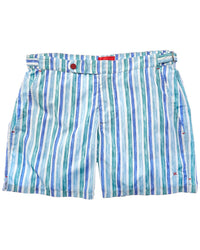 Isaia Isaia Print Swim Trunk