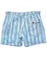 Isaia Isaia Print Swim Trunk