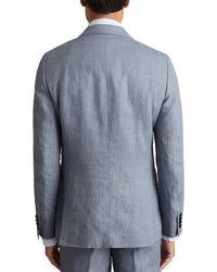 Reiss Warner Notch Linen Blazer