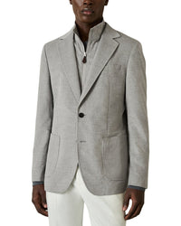 Reiss Patch Notch Gilet Wool- Blend Blazer