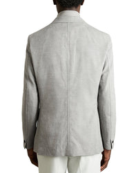 Reiss Patch Notch Gilet Wool- Blend Blazer