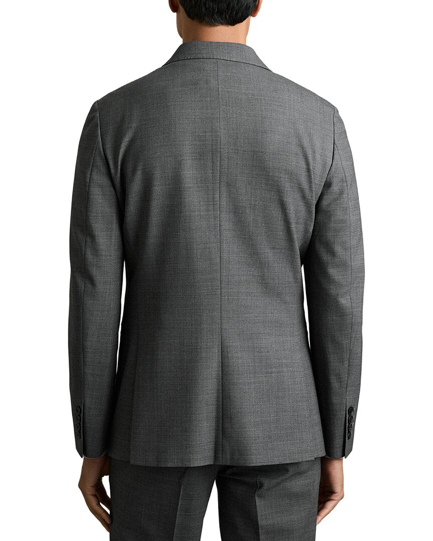 Reiss Malibu Peak Textured Wool-Blend Blazer