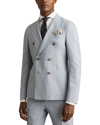 Reiss Belmont Peak Textured Wool-Blend Blazer