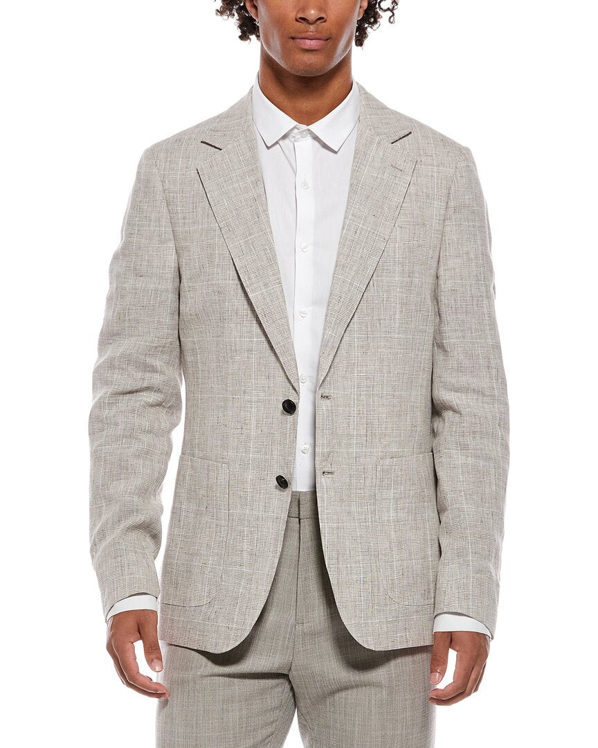 Reiss Reiss Ashton Notch Linen Formal Jacket