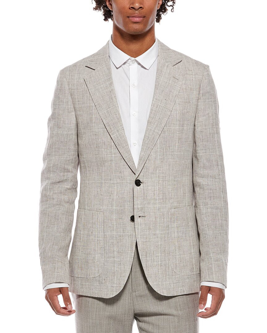 Reiss Reiss Ashton Notch Linen Formal Jacket
