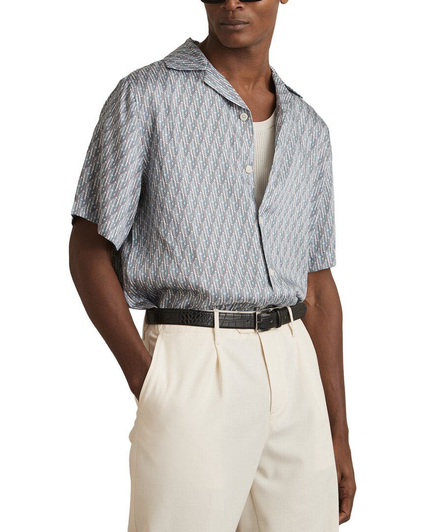 Reiss Relic Monogram Printed Shirt