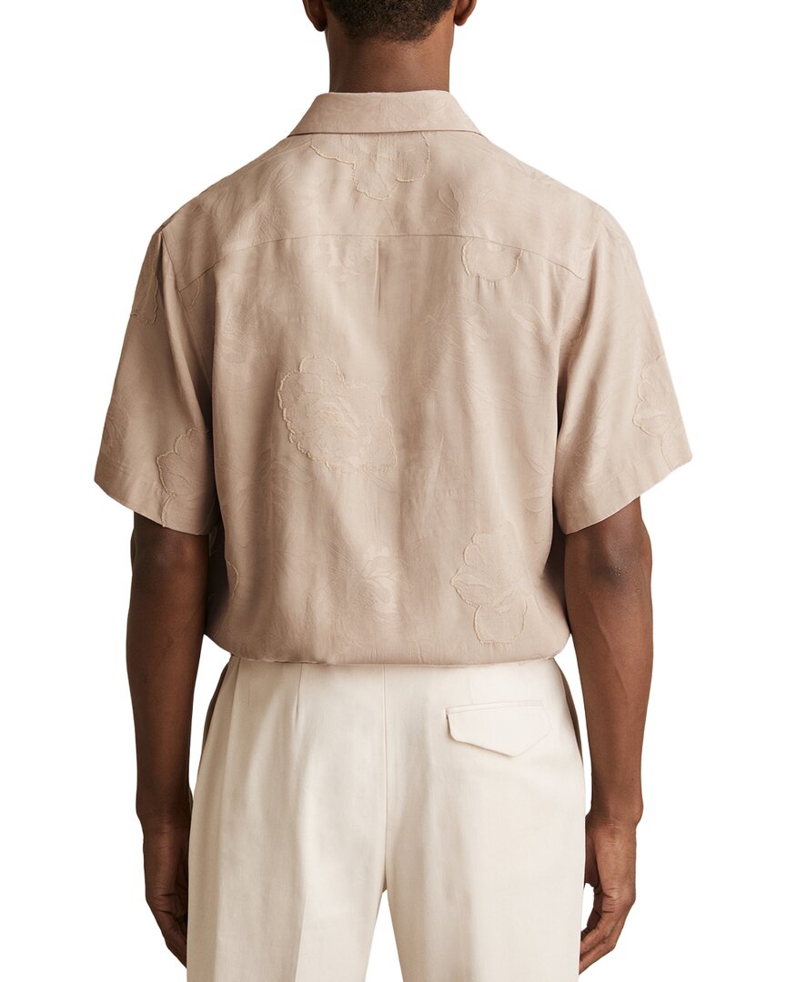 Reiss Coupe Floral Jacquard Shirt