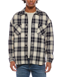 Reiss Reiss Endurance Embroidered Wool-Blend Shirt