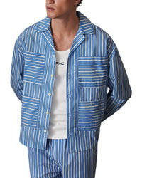 Reiss Fonta Stripe Cotton Polo Shirt