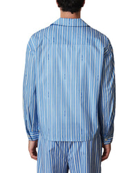 Reiss Fonta Stripe Cotton Polo Shirt
