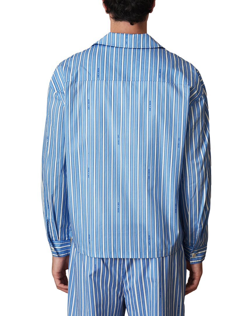 Reiss Fonta Stripe Cotton Polo Shirt