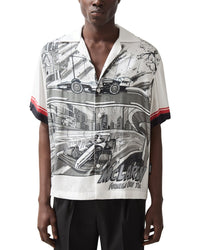 Reiss Suzuka Cartoon Graphic Shirt