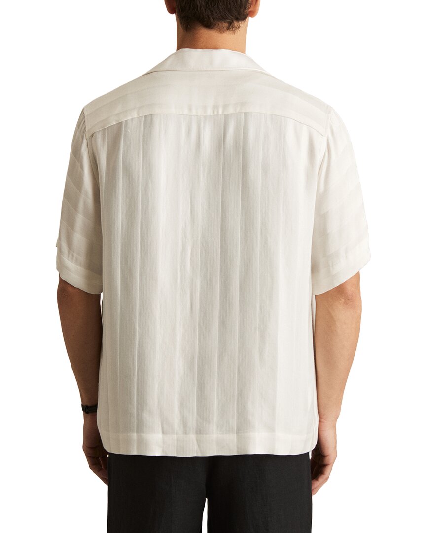 Reiss Melba Stripe Jacquard Shirt