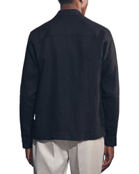 Reiss Eze Linen Twin Pocket Shirt
