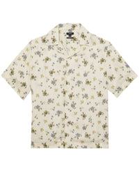 Reiss Fade Abstract Floral Print Shirt