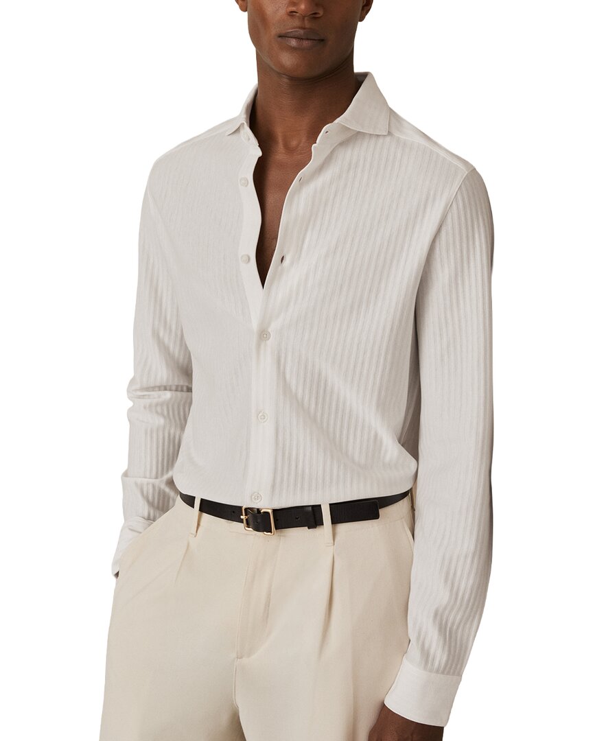 Reiss Hayes Jacquard Shirt