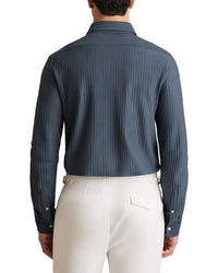 Reiss Hayes Stripe Jacquard Shirt