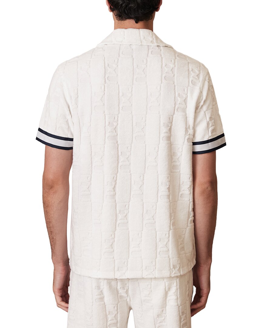 Reiss Reiss Kala Jacquard Monogram Shirt