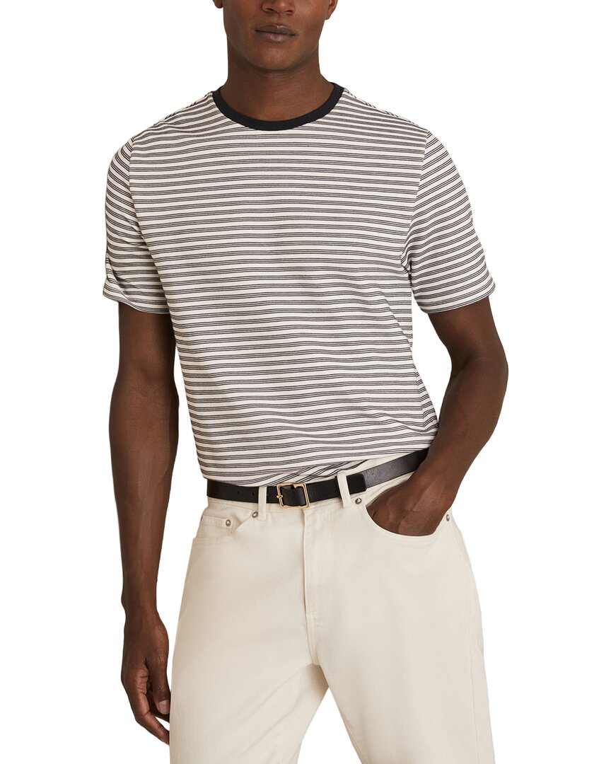 Reiss June Heavyweight Strip T-Shirt