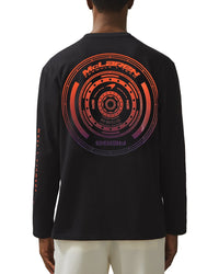 Reiss Legacy Ombre Tyre Print T-Shirt