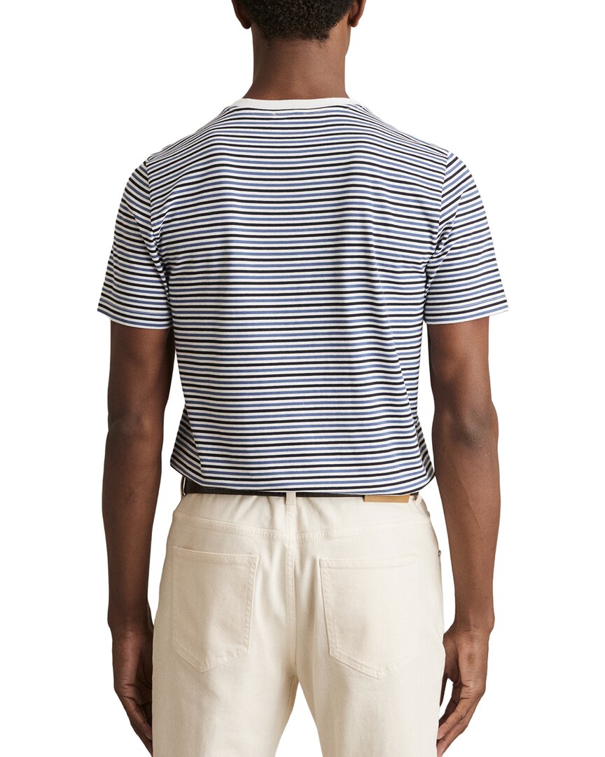 Reiss Bay Mercerised Stripe T-Shirt