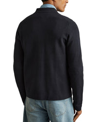 Reiss Rivers Zippered Wool Top